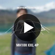 Afbeelding met afspeel knop voor een video